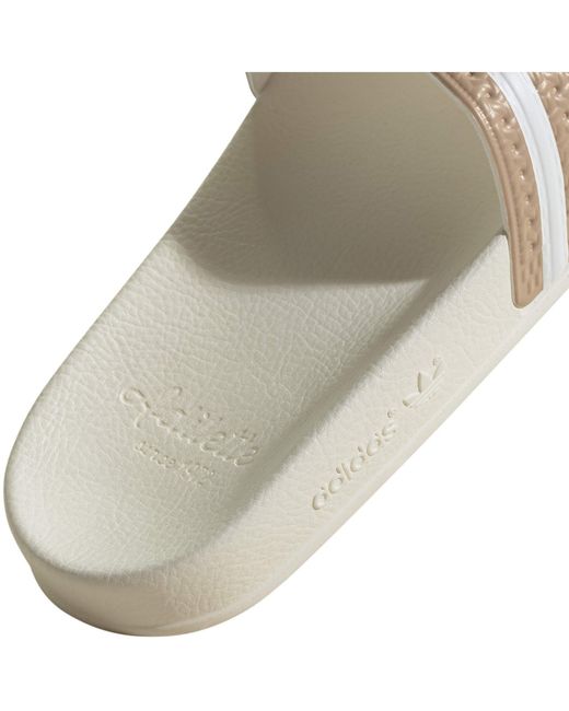 Adidas Originals Natural Adidas Adilette Slid for men