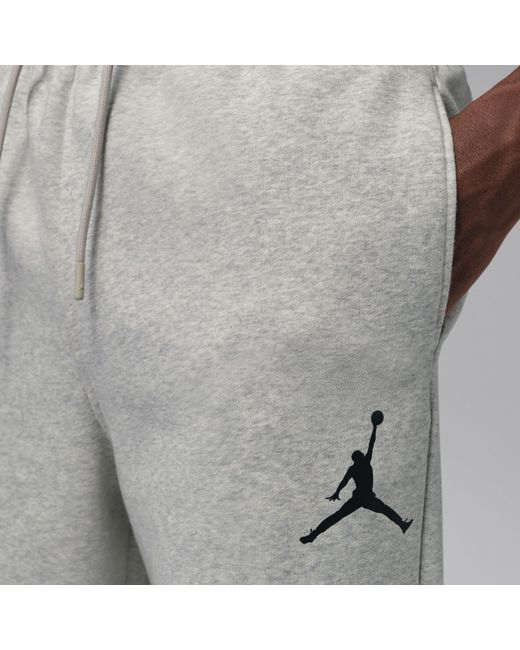 Nike Gray Jordan Jump Flc Pant for men