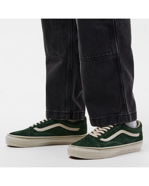 Vans Green Old Skool Low Canvas Trainers for men