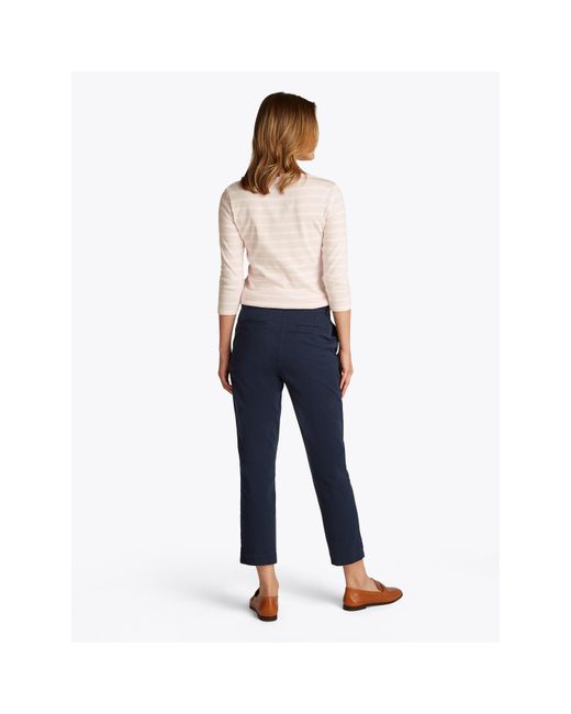 Tommy Hilfiger Blue Stretch Slim Chino