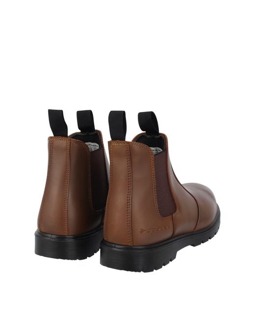 Dunlop Brown Portland Steel Toe Cap Boots for men