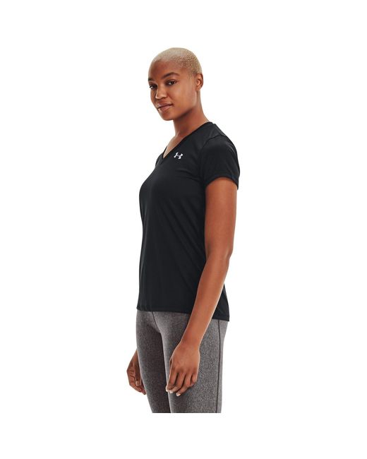 Under Armour Blue Tech V-Neck Short Sleeve