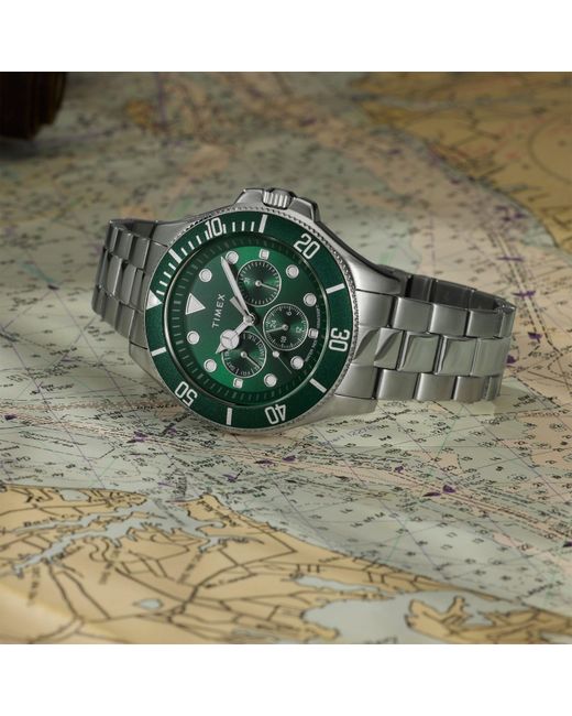Timex Green Coast Quartz Analogue Watch for men