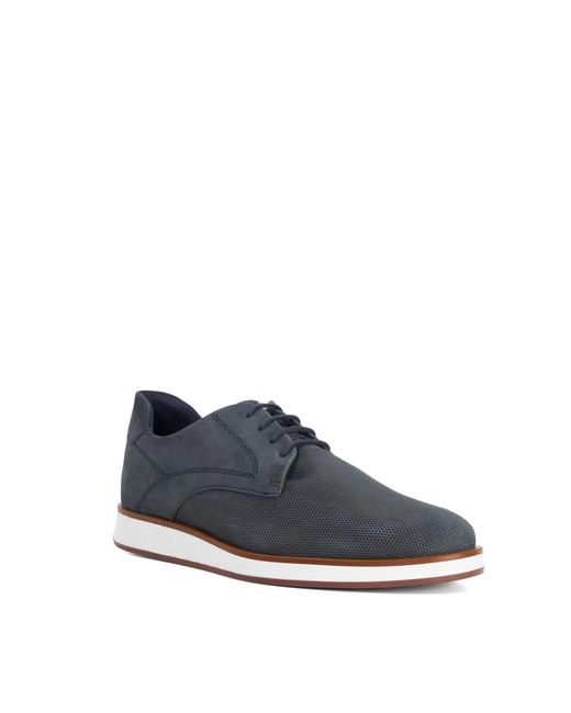 Dune Blue Derby Shoes for men