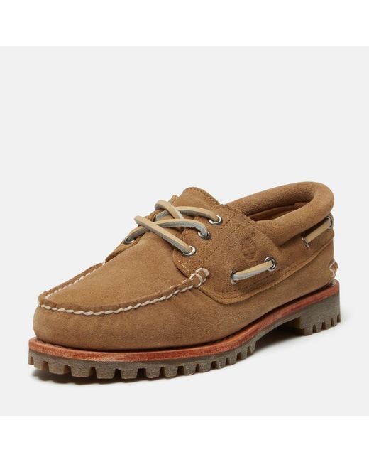 Timberland Brown Authentic Boat Shoe For