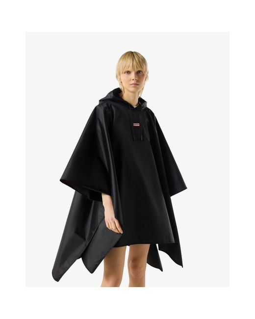Hunter Black Rain Anorak Jacket