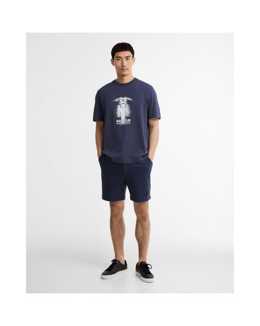 Barbour Blue T-Shirt for men