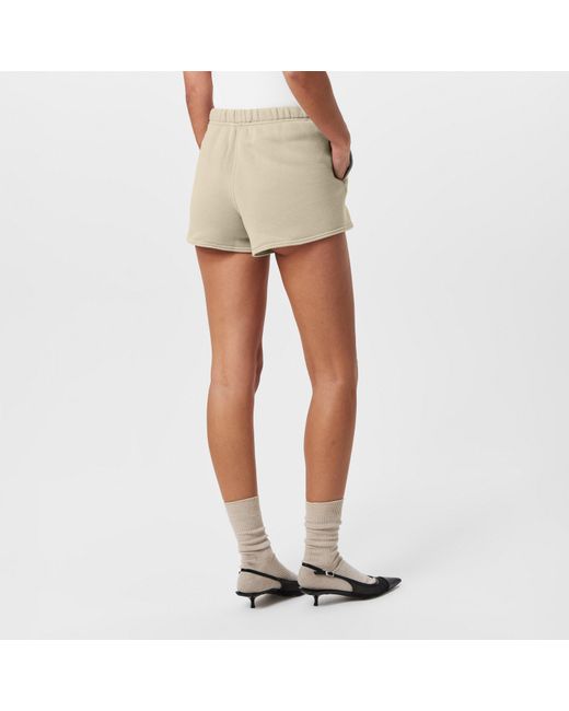 Represent Natural Rep Initial Fleece Material Shorts