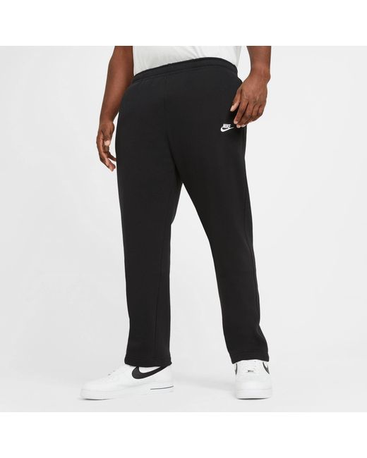 Nike Black Sportswear Club Fleece Pants for men