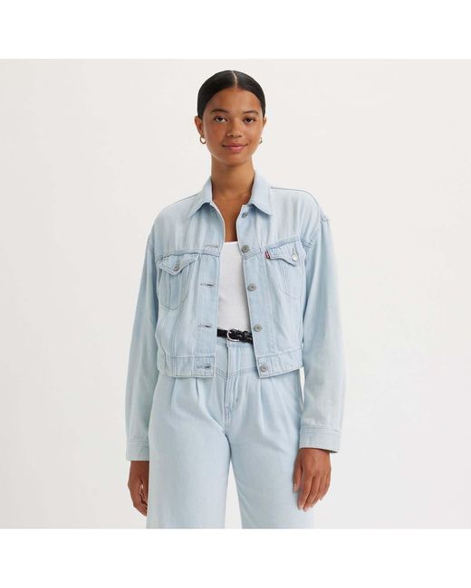 Levi's Blue Lightweight Trucker Jacket