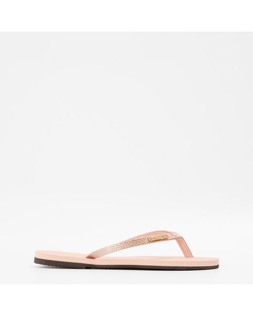 Havaianas Pink Hav. You Shine Flip Flops