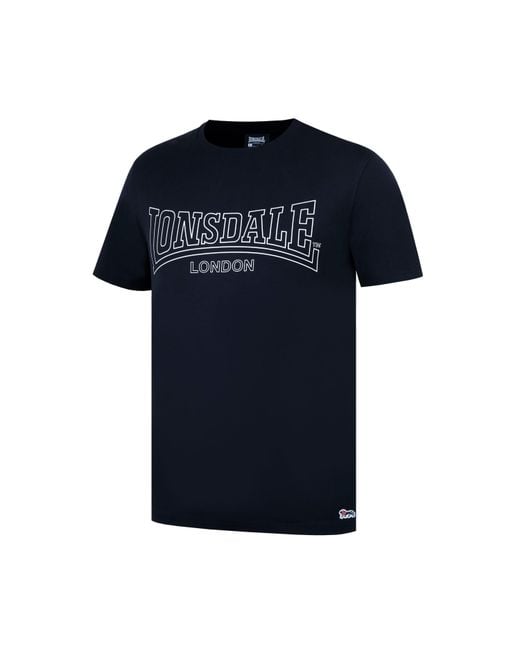 Lonsdale Blue Tee Shirt for men