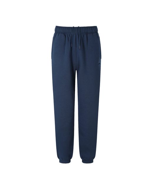Slazenger 1881 Blue Cuffed Fleece Jogging Bottoms for men