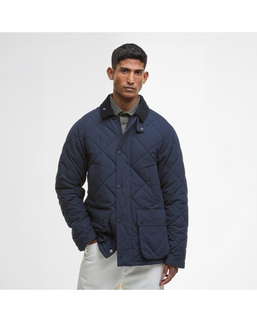 Barbour Blue Modern Bedale Jacket for men