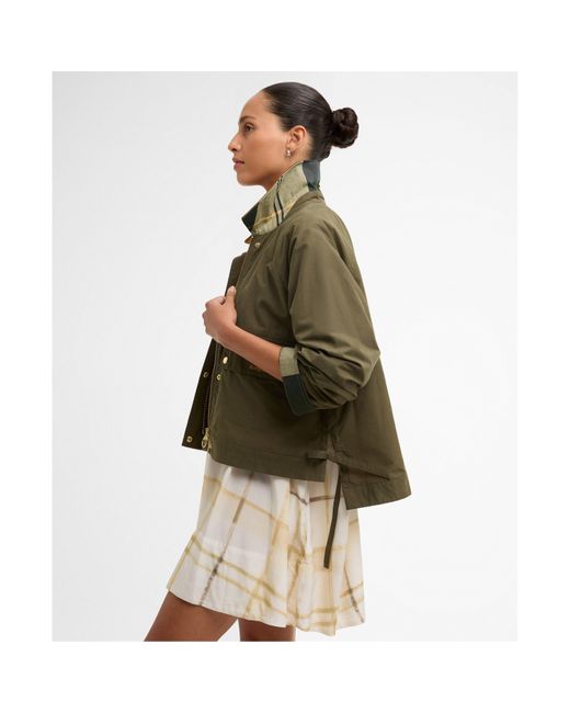 Barbour Green Rain Anorak Jacket