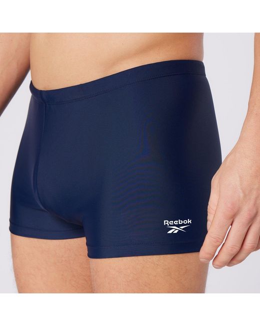 Reebok Blue Performance Swim Shorts Bardo for men
