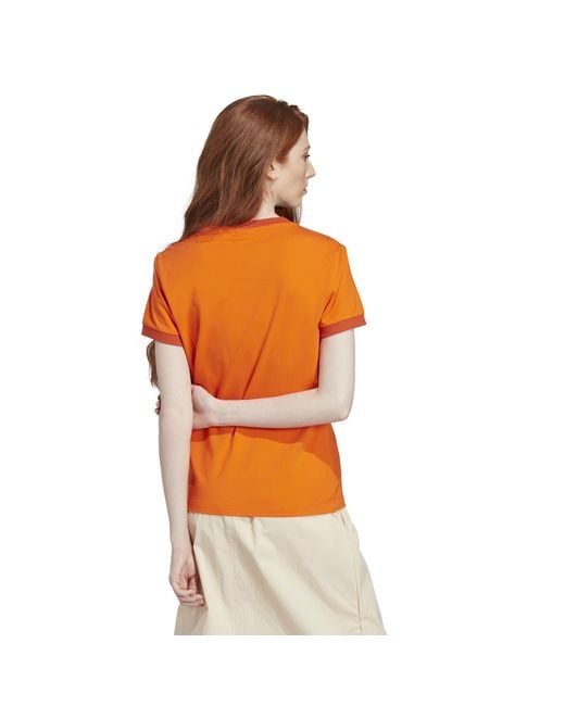 Adidas Originals Orange Regular Fit T-Shirt