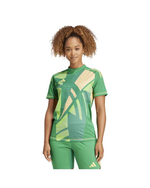 Adidas Green Goalkeeper Top