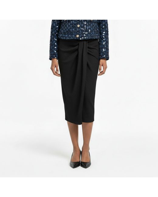 Karl Lagerfeld Black Suiting Mini Skirt