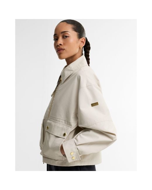 Barbour White B.Int Gabriette Show Ld64