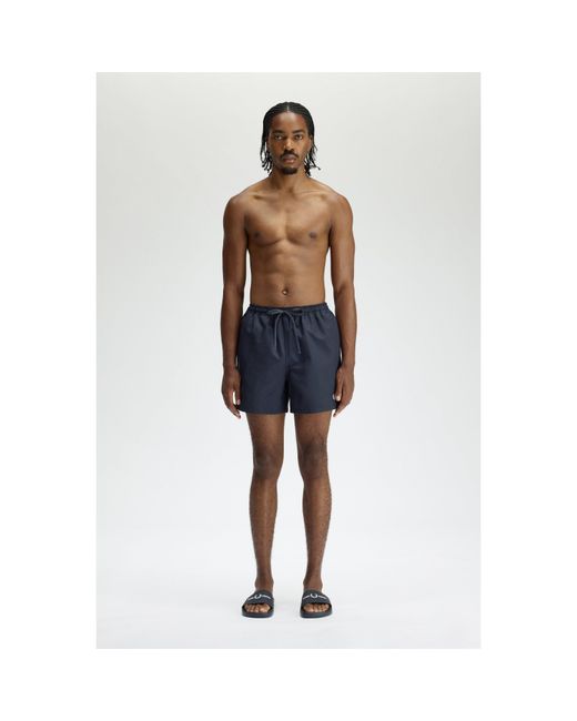 Fred Perry Blue Swim Shorts for men