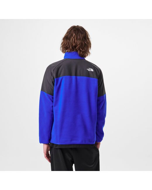 The North Face Blue Glacier Short Puffer Jacket for men