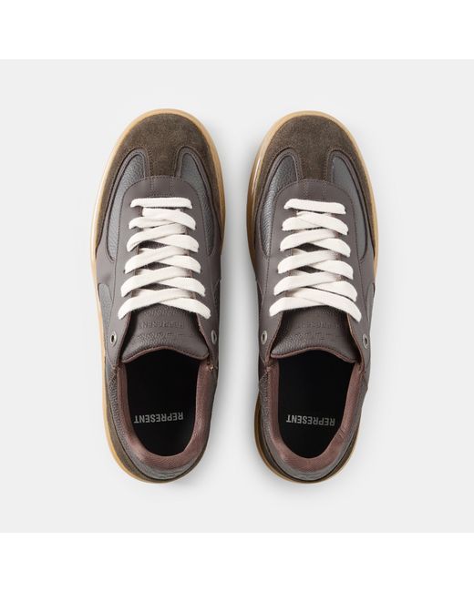 Represent Brown Virtus Chunky Sole Chunky Trainers for men
