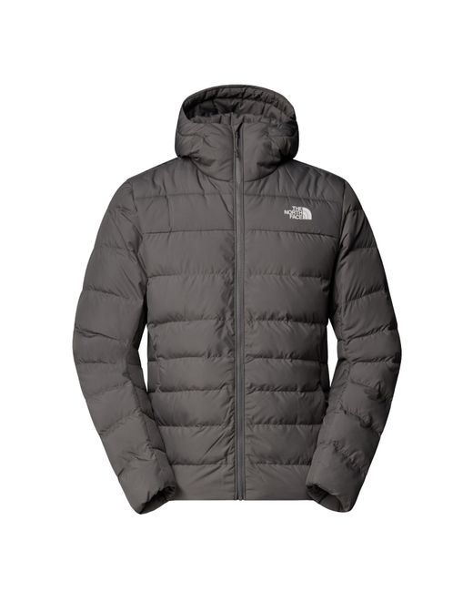 The North Face Gray Aconagua Iii Cotton Oversized Fit Down Jacket for men