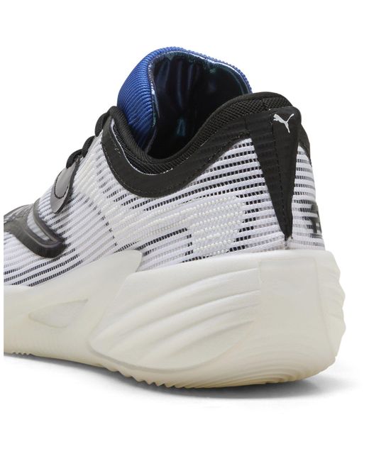 PUMA Blue All-Pro Nitro 2 Shammgo Basketball Trainers for men