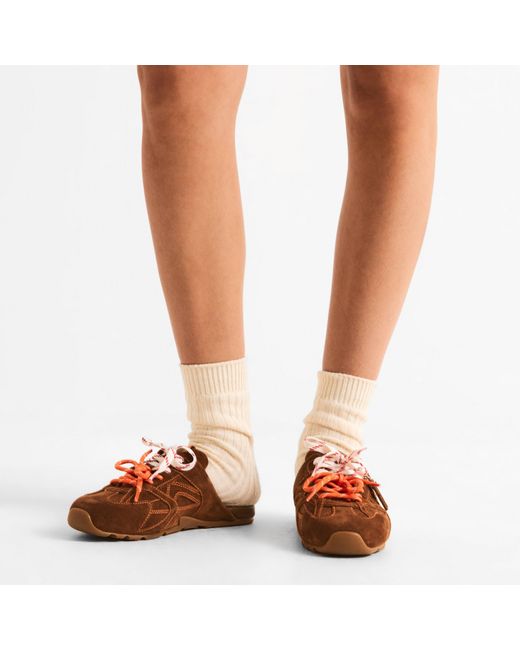 Nokwol Brown Atlas Slide Flat Mule