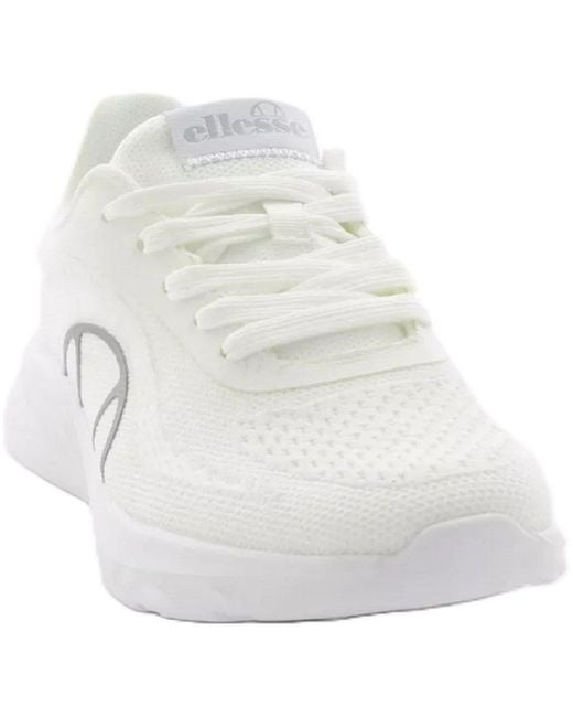 Ellesse White Como Runner Low-Top Trainers
