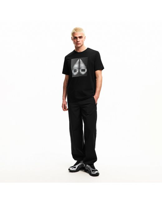 Moose Knuckles Black T-Shirt for men