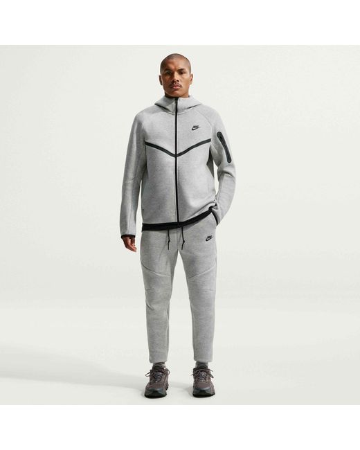Nike Gray Tech Fleece Joggers for men