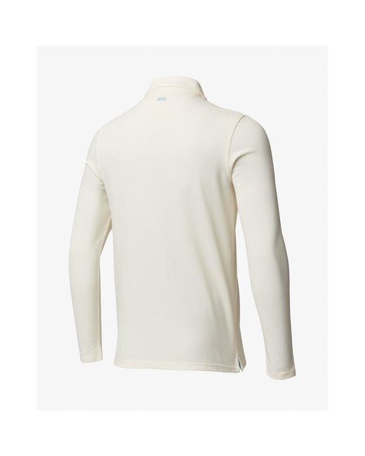 Castore White Rangers Ls Polo for men