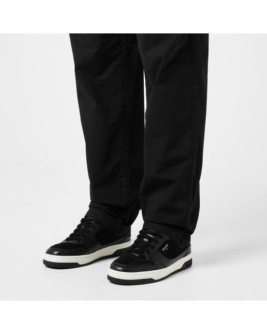 Mallet Black Bennet Trainers for men