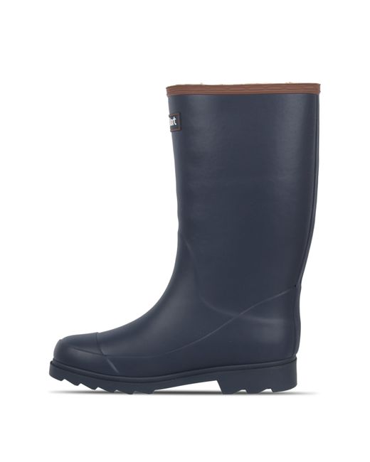 Gelert Blue Fur Lined Welly Boot