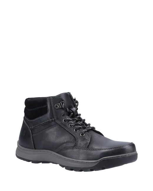 Hush Puppies Blue Grover Lace Boots for men