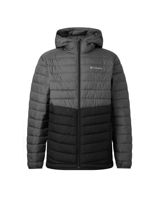 Columbia Gray Foster Falls Hooded Jacket for men