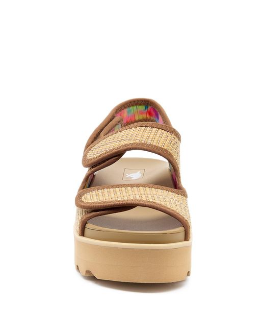Rocket Dog Brown Balmy Raffia Sandal