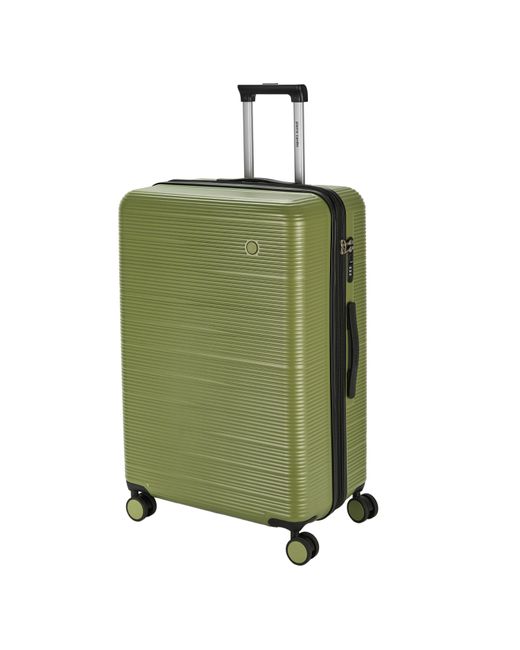 Pierre Cardin Green Arles Expandable Suitcase Hard Shell 4 Wheel