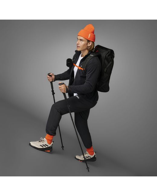 Adidas Gray Multi Essentials Stretch Joggers for men