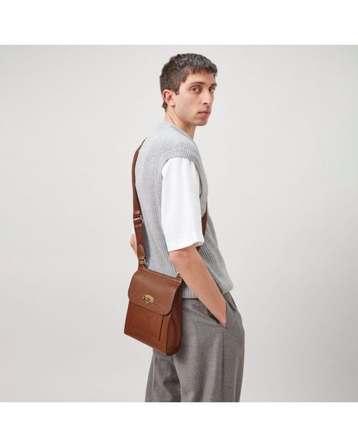 Mulberry Brown Antony Leather Satchel