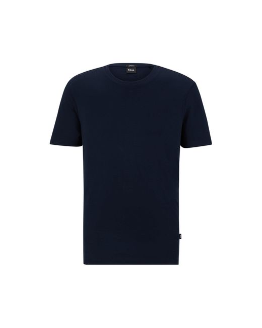 Boss Blue Tessler 150 Cotton Short Sleeve Slim Fit T-Shirt for men