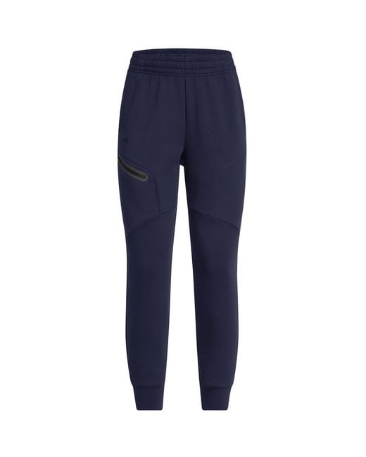 Under Armour Blue Unstoppable Closed Hem Fleece Jogger