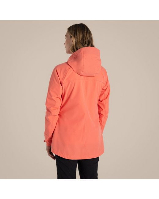 Craghoppers Red Caldbeck Waterproof Jacket