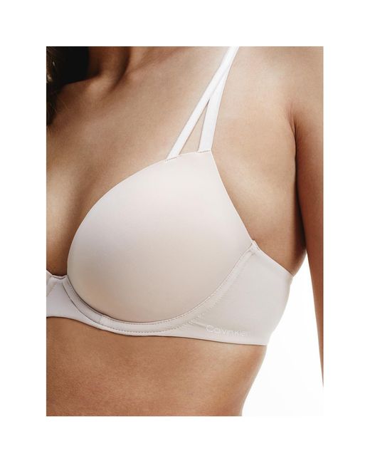 Calvin Klein Brown Lift Demi Bra