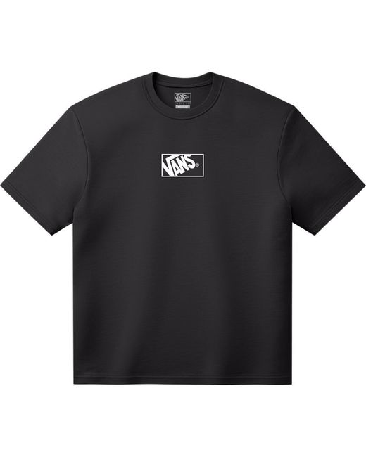Vans Black Blocked Box Oversized T-Shirt for men