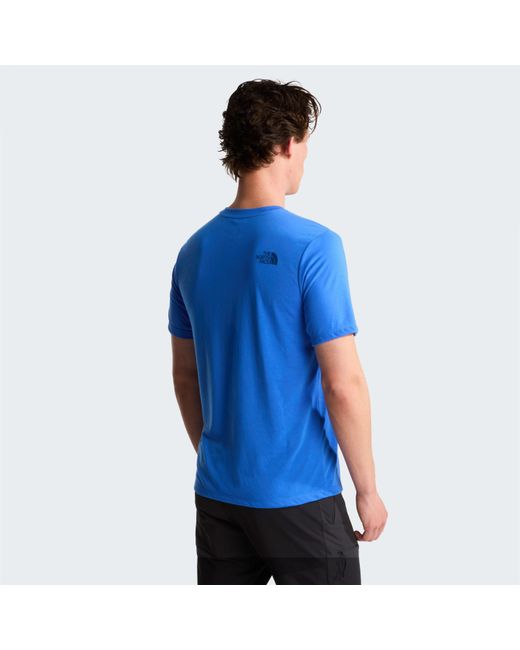 The North Face Blue Tnf Foundation Tee for men
