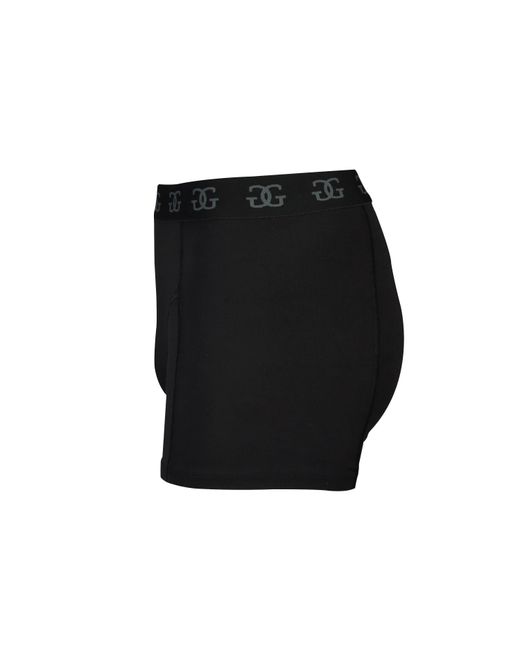 GIORGIO Black Essential 5-Pack Trunks for men