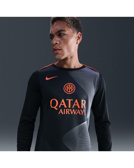 Nike Blue Inter Milan Third Pre Match Shirt 2025 2026 for men